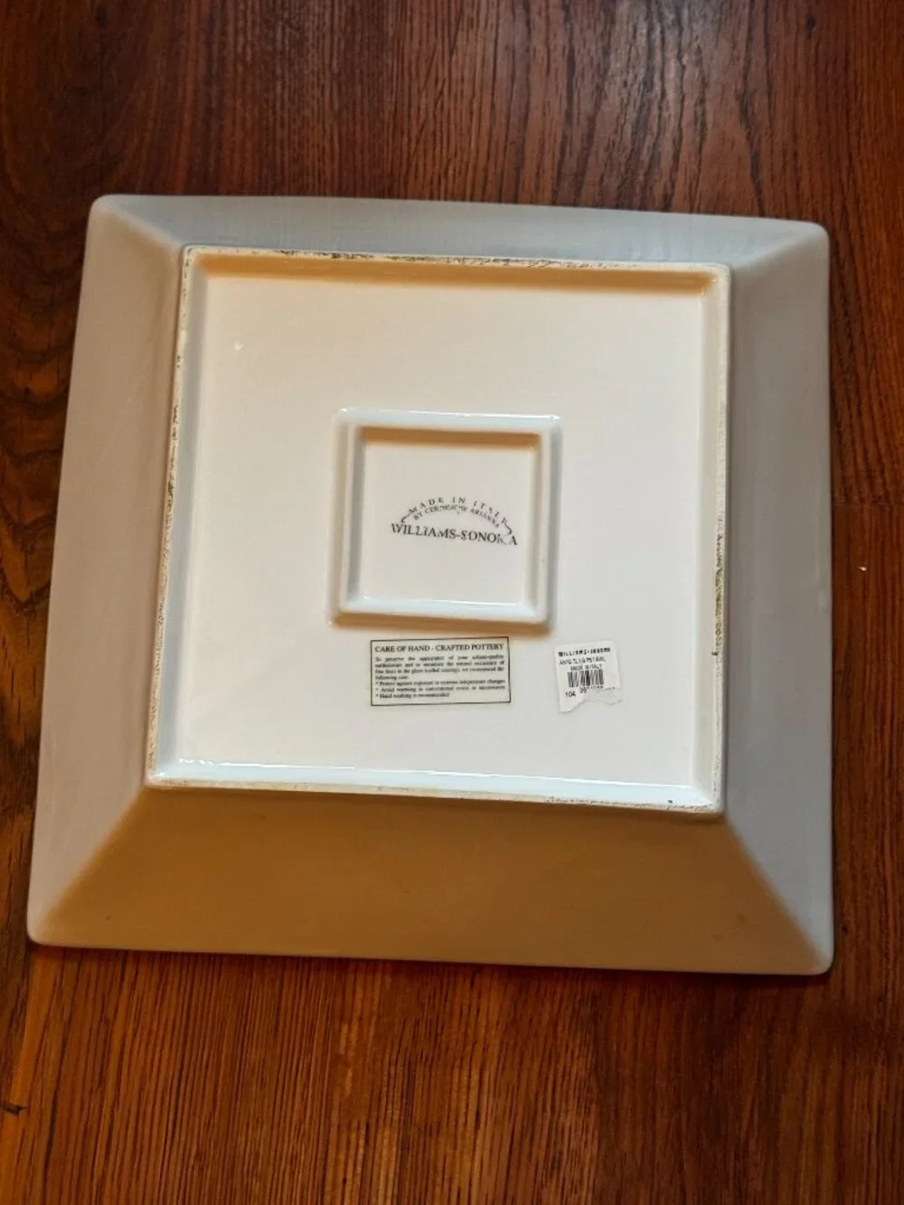Williams Sonoma Ceramiche Arianna 6-Piece Pasta Serving Set, Circa 2001